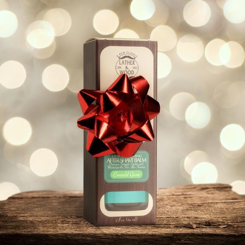 Best After-shave Balm, Emerald Grove Scent, Premium Aftershave Lotion, Soothes and Moisturizes Face after shaving, Does Not Dry The Skin, Eliminates Razor Burn For A Silky Smooth Finish