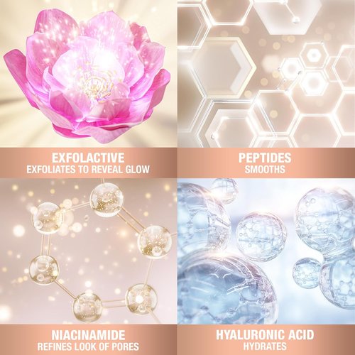 Charlotte Tilbury Glow Face Toner - Exfoliating Toner for Oily Skin | Hydrates, Reduces Pores & Plumps Skin