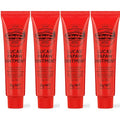 Treats from Home Lucas Pawpaw Lip Ointment, Lucas Pawpaw Cream, Lucas Pawpaw Ointment for Lips & Dry Skin - Unique All Skin Types, All Gender- Any Season Gift Pack with 4 x 25g Pawpaw Balm, Red
