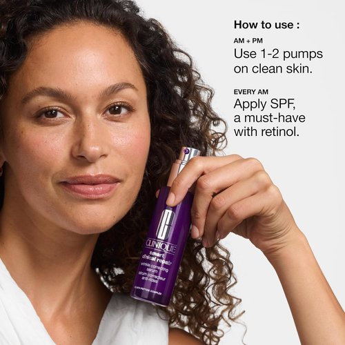 Clinique Smart Clinical Repair Anti-Aging Face Serum - Hydrating Formula with Hyaluronic Acid & Peptides for All Skin Types