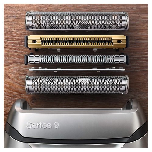 Braun Series 9 Pro 9487cc Electric Razor - Wet & Dry Rechargeable Shaver with Clean & Charge Station