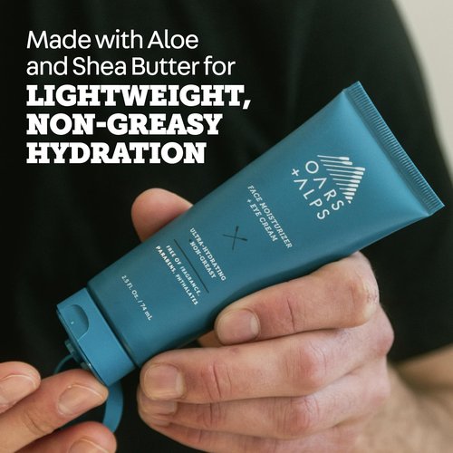 Oars + Alps Anti-Aging Face Moisturizer & Eye Cream, Hydrating Skin Moisturizer with Shea Butter and Jojoba Oil, Lightweight, Non Greasy, Vegan, Gluten Free