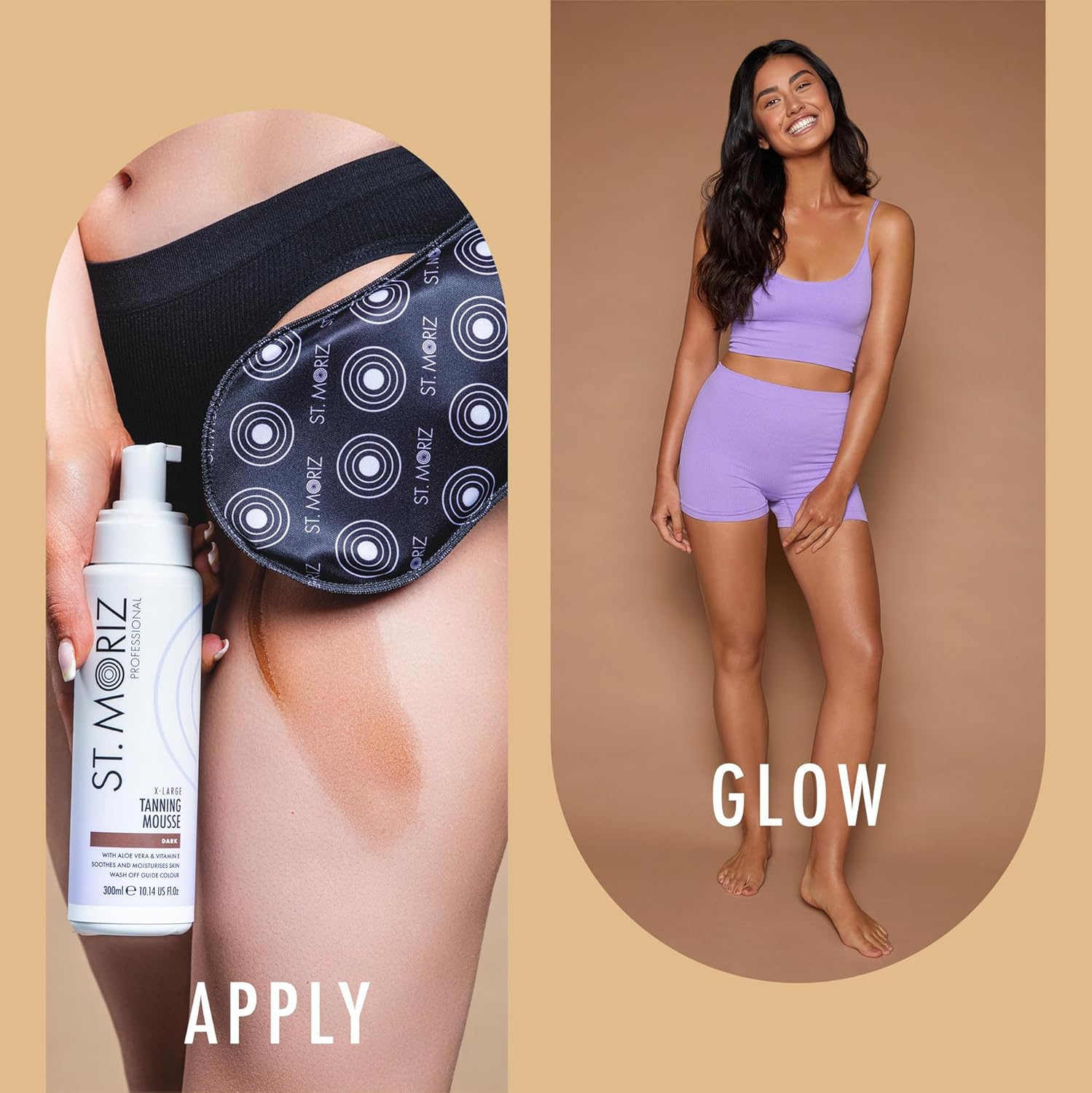 St Moriz Self Tanning Mitt - Reusable Applicator Glove for Streak-Free Tan - Perfect for All Self Tanner Types - Single Pack