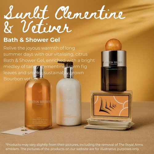 Molton Brown Sunlit Clementine & Vetiver Body Wash 10 fl. oz.