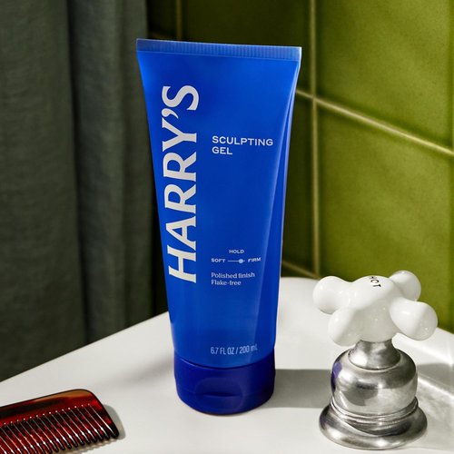 Harry's Sculpting Hair Gel for Men - Firm Hold & Polished Finish | Alcohol-Free - 6.7 fl oz