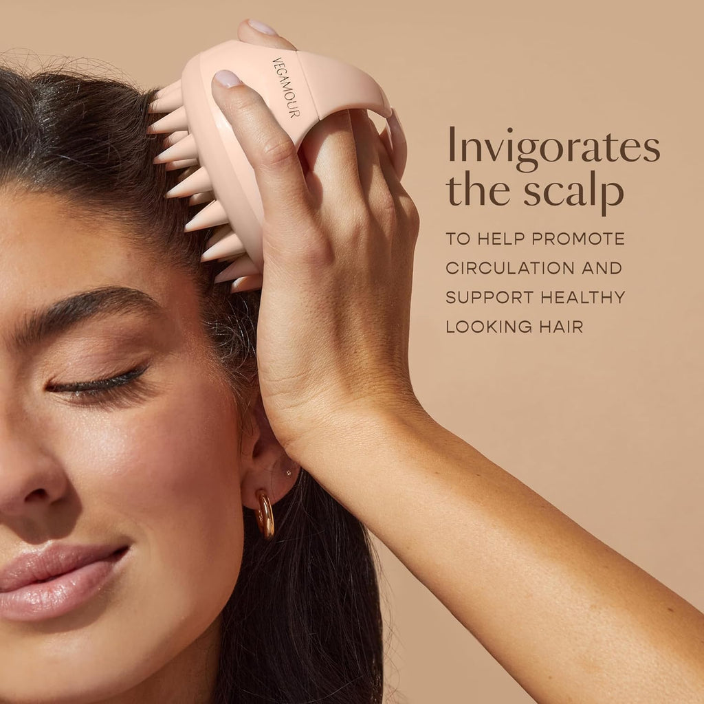 VEGAMOUR GRO Scalp Massager - Revitalizing Tool for All Hair Types - 1 Count