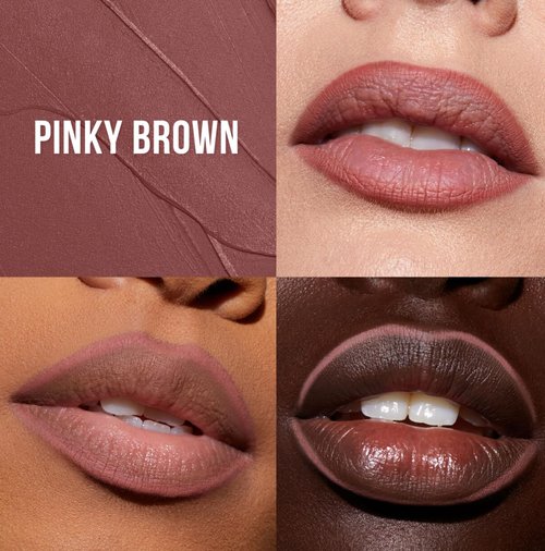 Huda Beauty Lip Contour Duo - Blushed Pinks with 2 Mini Lip Pencils in Muted Pink & Pinky Brown