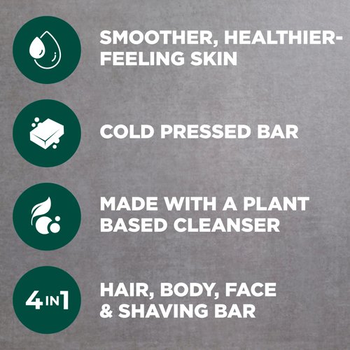 DOVE MEN + CARE Plant-Based with Eucalyptus and Moisture for men`s skin, 5 Ounce (pack of 4)