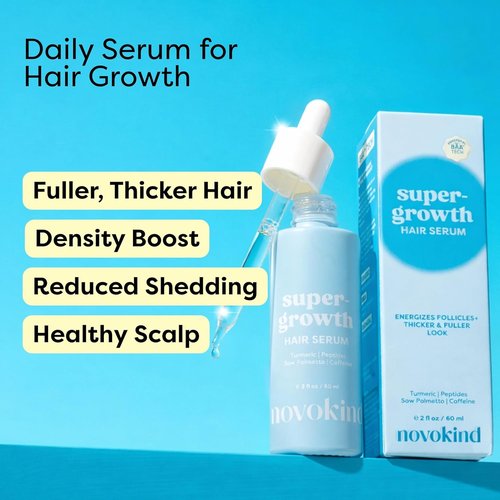 Regine Switzerland Hair Growth Serum - Water-Based Scalp Treatment with Caffeine & Peptides | Promotes Thicker, Fuller Hair for Men & Women - 2 fl oz