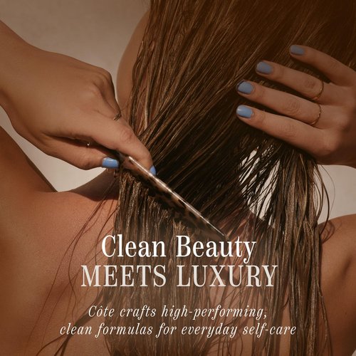 Cote Beauty’s Hydrating Conditioner, Detangles Effortlessly for Shiny Hair, Enriched with Omega 6 and 9, Castor Seed Oil, Vegan & Cruelty-Free Hair Conditioner for Women, 10 Fl Oz
