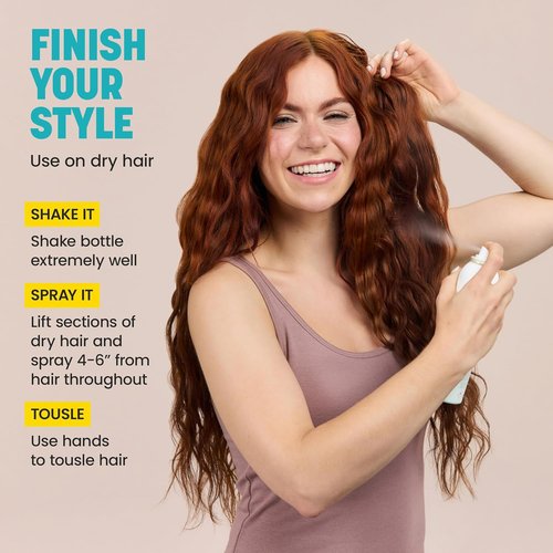 Drybar Triple Sec 3-in-1 Finishing Spray - Adds Texture & Refreshes Hair for Fuller Styles, All Hair Types