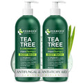 KESMEDIK Tea Tree Lemongrass Body Wash MaxTherapy, Itchy Skin Relief, Antifungal Defense, Fights Body Odor, Soothes Jock Itch & Athlete's Foot, Intimate Wash, Men & Women, 2-Pack, Limited Edition