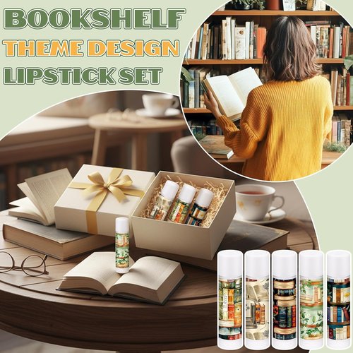 Leelosp Bookish Lip Balms - 25 Pack Gifts for Book Lovers, Librarians & Readers | Perfect for Parties & Events
