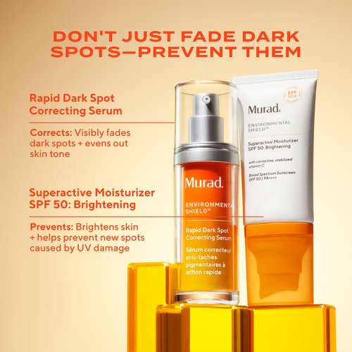 Murad Superactive Brightening Moisturizer SPF 50 - Vitamin C Packed Hydrating Ulta Sheer Facial Sunscreen W/Lipid-boosting Technology for Preventative Aging Protection from UVA/UVB - 1.7 Fl oz