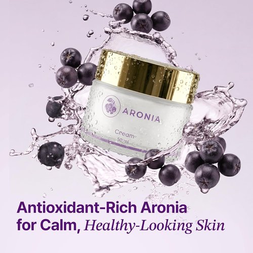 Regine Switzerland Aronia Extract Day & Night Cream - Antioxidant Hydrating Moisturizer for Face & Neck, 1.76 oz
