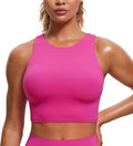 CRZ YOGA Women's Padded Sports Bra - Comfortable Support for Active Lifestyle | Perfect Fit