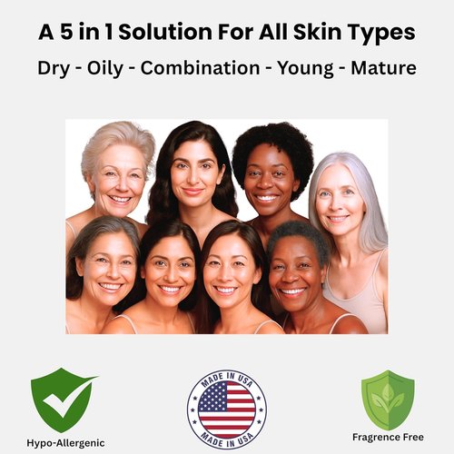 Skiennix Face Primer - Brightening & Illuminating with 17% Vitamin C | Smooths Skin Tone, 1 Fl Oz