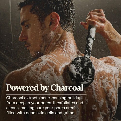 Black Wolf Deodorizing Body Wash for Men - Long-Lasting Hydrating Shower Gel | Clean Agave Scent