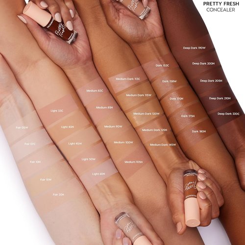 ColourPop Pretty Fresh Creamy Concealer - Full Coverage with Natural Finish - Hydrating Formula with Hyaluronic Acid & Coconut Water - Fair 20N (0.3 oz)
