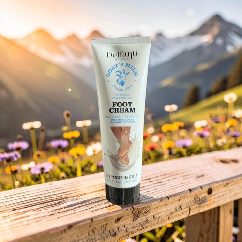 Delfanti-Milano - Goats Milk Moisturizing Hand Cream | 8.4 oz 250mL Made in Italy