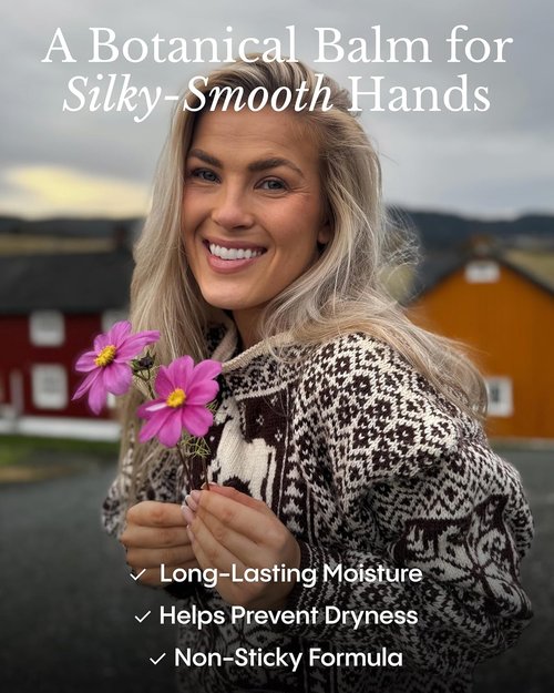FRØYA Organics Instant Softening Hand Balm - Nourishing Shea Butter & Jojoba | 30ml Non-Sticky Moisture