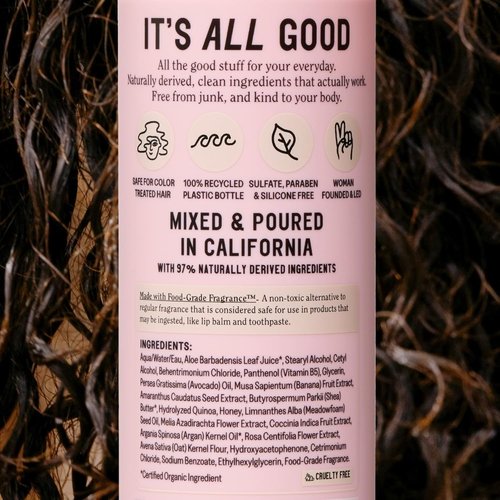 California Naturals Leave-In Conditioner - Coconut Milk Hair Detangler | Vegan, Paraben & Sulfate Free, 6 fl oz