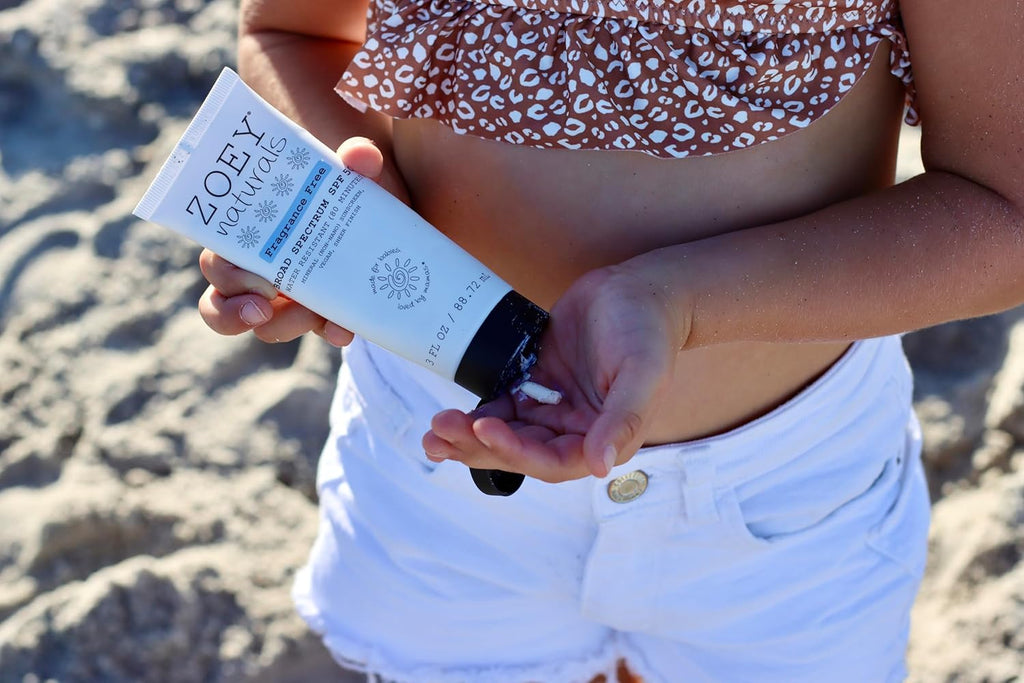 Zoey Naturals SPF 50+ Sunscreen for Babies - Water-Resistant, Reef-Safe, Non-Nano Zinc Oxide, Made in USA