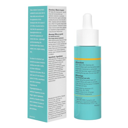 Proactiv Post Blemish 10% Vitamin C Serum - Targets Dark Spots & Uneven Skin Tone. Formulated for Acne-Prone Skin