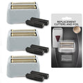 3 Pack for Shaver Foil TS-1 TS-2, Pro Shaver Replacement and Cutters Compatible with Andis ProFoil Lithium foil Shaver, Andis Blade Replacement with Stainless Steel Design for Smooth Shaving