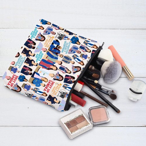 G2TUP Supermarket Cosmetic Bag Jonah & Amy Fans Gift Have a Heavenly Day Dina & Cheyenne Zipper Pouch Bag Shopping Store Merch (Heavenly Day MG)