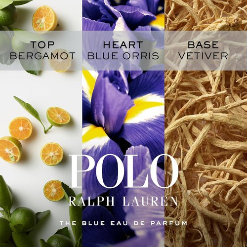 Ralph Lauren Fragrances - Polo Blue Eau de Parfum - Aquatic Men's Cologne with Citrus & Bergamot - 4.2 oz