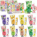 VISCOO 16 Pack Bulk Lip Balm and Hand Cream Set, Easter Basket Stuffers for Her, Thank You Bridal Wedding Favors for Guests, Mothers Day Gifts, Teacher Appreciation Gift and Nurse Gift