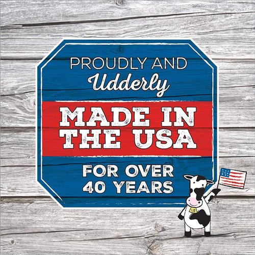 Udderly Smooth Hand Cream, Original Formula for Rough Dry Skin, Fast-Absorbing 24-Hour Moisturization, 4 oz (Pack of 6)