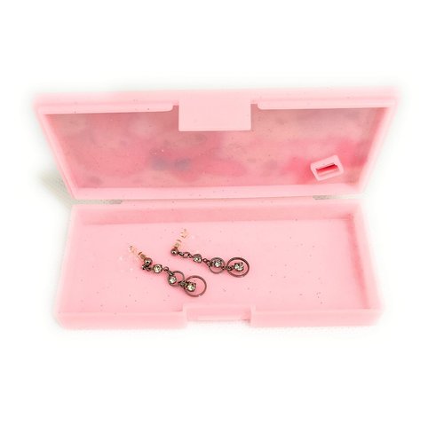 Sanrio My Melody Container Cosmetic Care Case Makeup Travel Accessory Cases 4.1in x 1.9in x 0.8in (Yume Cosme)