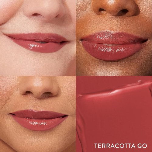 Laura Geller New York Jelly Balm Tinted Lip Balm - Hydrating Terracotta Color with Vitamin E