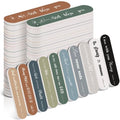 Lanties 50 Pcs Christian Gifts for Women Bulk Religious Easter Gift Christian Nail File Bulk Mini Bible Scripture Emery Board Nail Files Religious Appreciation Gifts for Employee Staff Coworker
