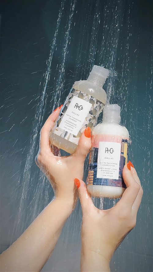 R+Co Dallas Thickening Shampoo - Biotin Infused for Hair Growth, Thickness & Strength | Vegan & Cruelty-Free