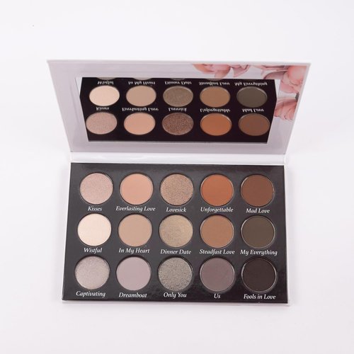 Sydney Grace Love's Journey Eye Shadow Palette - Vibrant Shades for Stunning Looks | Light