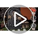 ELAMAS Halloween Animatronic Zombie Tombstone - 1 Pack, Sensor-Activated Skeleton Decor with Creepy Sound, Light Up Eyes, Outdoor Indoor Spooky Prop