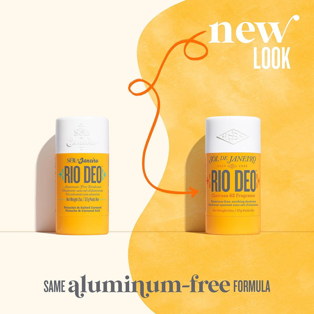 Sol de Janeiro Rio Deo - Aluminum-Free Refillable Deodorant for All-Day Freshness