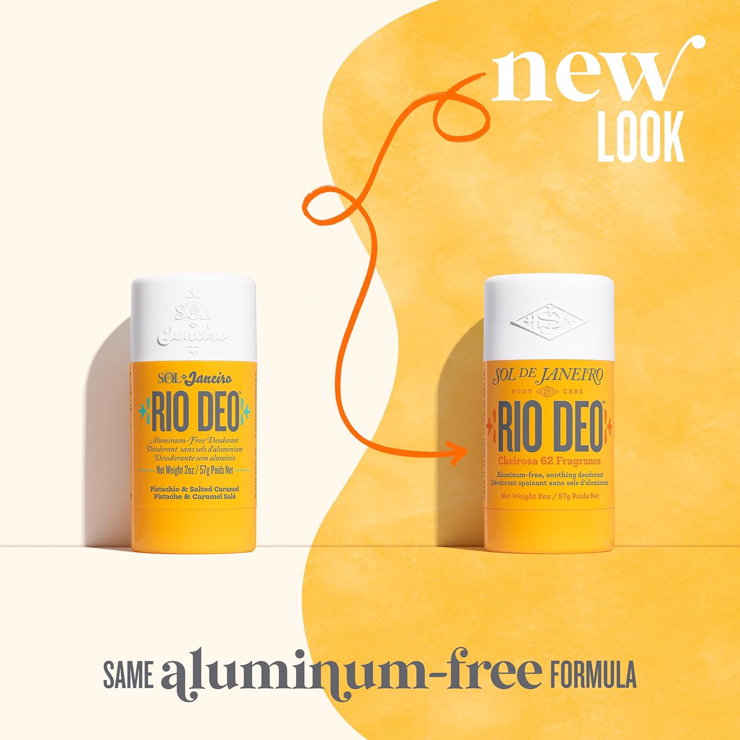 Sol de Janeiro Rio Deo - Aluminum-Free Refillable Deodorant for All-Day Freshness