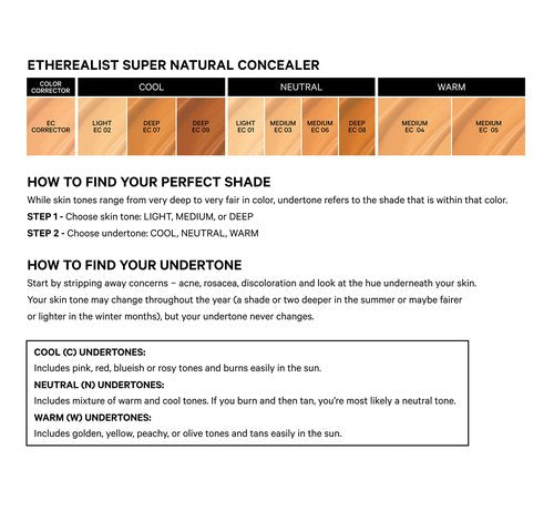 Kevyn Aucoin The Etherealist Super Natural Concealer, EC Corrector shade: Correct dark under-eye circles. Universal, weightless, multi-use. Makeup artist go to. Blurs imperfections for flawless finish