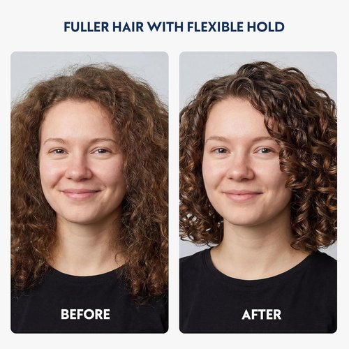 No Nothing Strong Mousse - Fragrance-Free Volumizing Mousse for Fine Curly Hair | 6.8 oz, Hypoallergenic & Lightweight