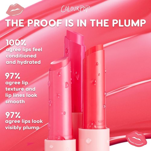 ColourPop So Juicy Plumping Lip Gloss Balm - Hydrating Non-Sticky Formula with Peptides - Visibly Plumps Lips & Buildable Color (0.07 oz)