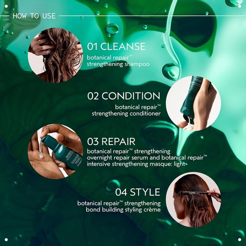 Aveda Botanical Repair Strengthening Shampoo - Bond-Building Formula for Damaged Hair | 94% Naturally Derived, Silicone-Free
