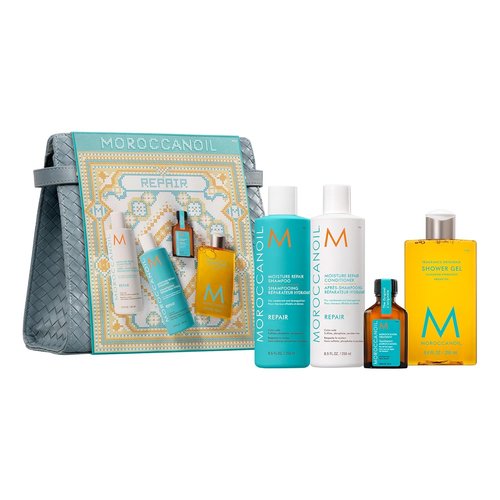 Moroccanoil Repair Hair Set - Nourishing Treatment for Healthy, Shiny Hair | Perfect Gift Set