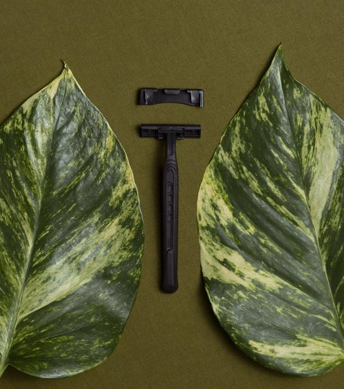 Biodegradable Wheatstraw Unisex Eco Friendly Razors