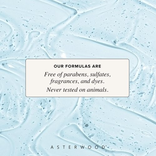 Asterwood Gel Cleanser for Skin Barrier Repair - Hyaluronic Acid Face Wash with Ceramides & Niacinamide - Gentle Facial Cleanser to Remove Makeup & Excess Oil - Hydrating, Fragrance-Free - 5 Fl Oz