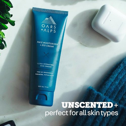 Oars + Alps Anti-Aging Face Moisturizer - Hydrating Eye Cream with Shea Butter & Jojoba Oil | Lightweight, Vegan, Gluten-Free