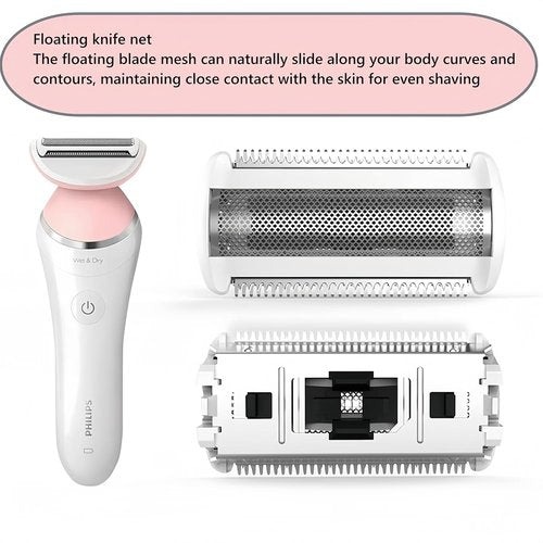 Philips BRL140 Replacement Shaver Foil Head - Women's Electric Shaver Compatible | 2-Pack White